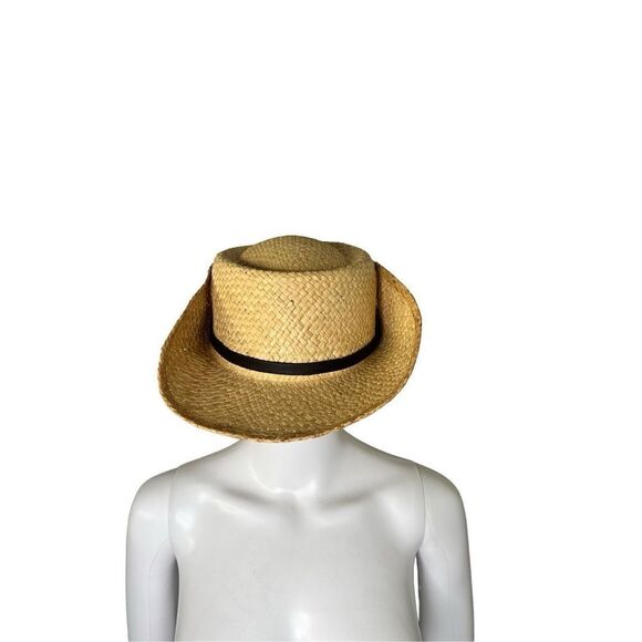 Lake of The Isles Straw Cowboy Hat Western Farmhouse Rodeo Country Old Town Road - Picture 4 of 8